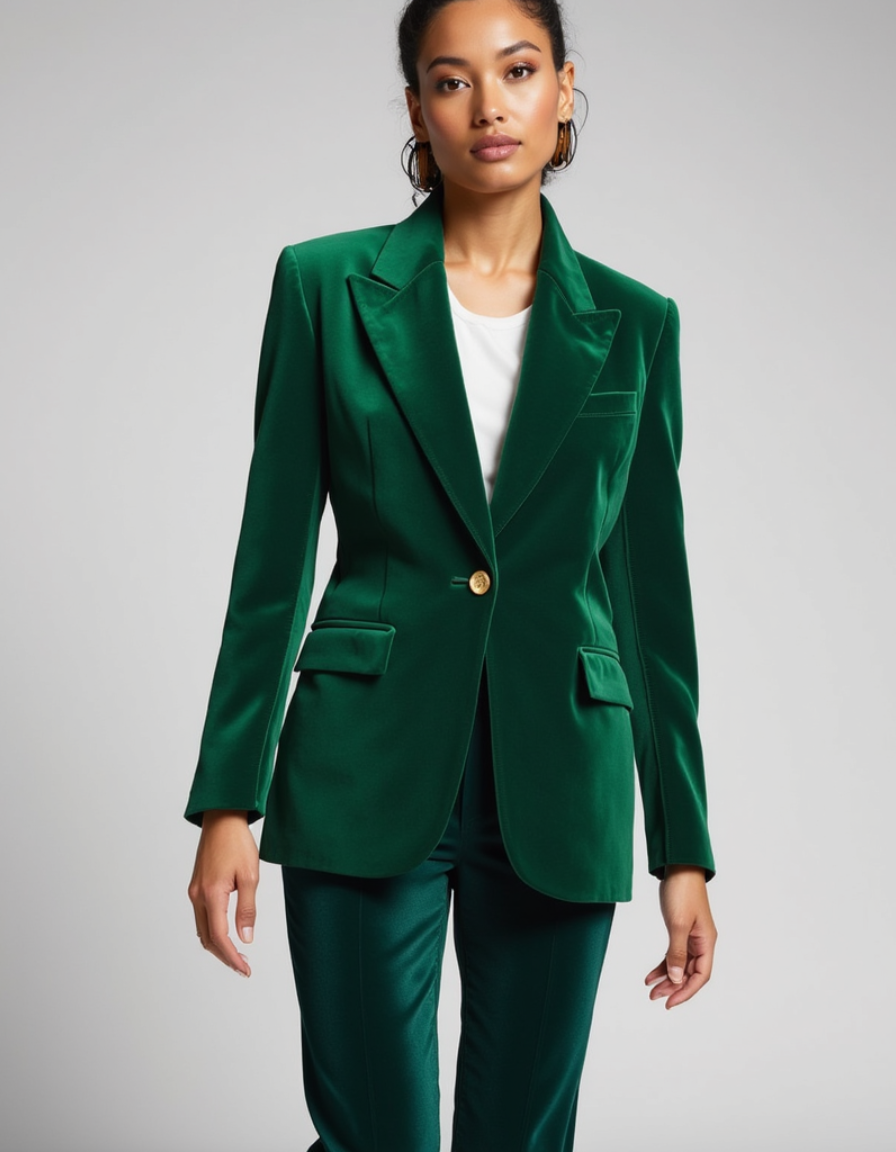 Velvet Blazer